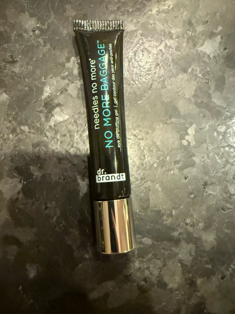 Dr. Brandt Needles No More No More Baggage Eye De-Puffing Gel 0.5 oz NEW - Picture 2 of 3